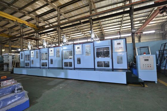 Автоматическая машина для формования формы 380V ETPU для индивидуальных подошв спортивных обуви