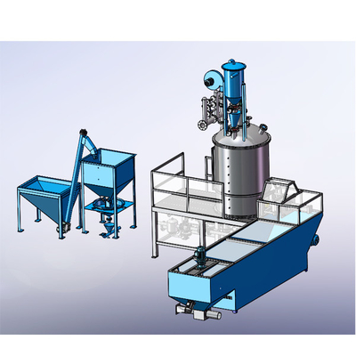 Высокоэффективные Eps Pre Expander Machine Производство огнеупорных полистирольных шариков