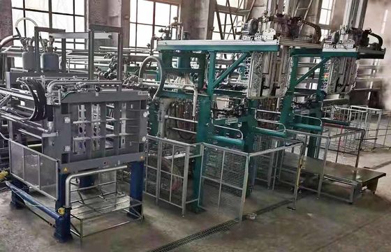 компактная система формования пенополистирола без усилий открытие и выброс формы
