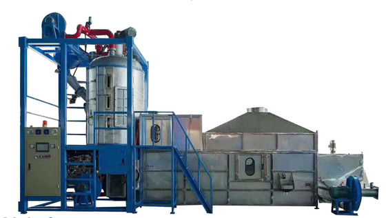 Машина для предварительного расширения партии Автопроизводство EPS Полистирол белая пенка